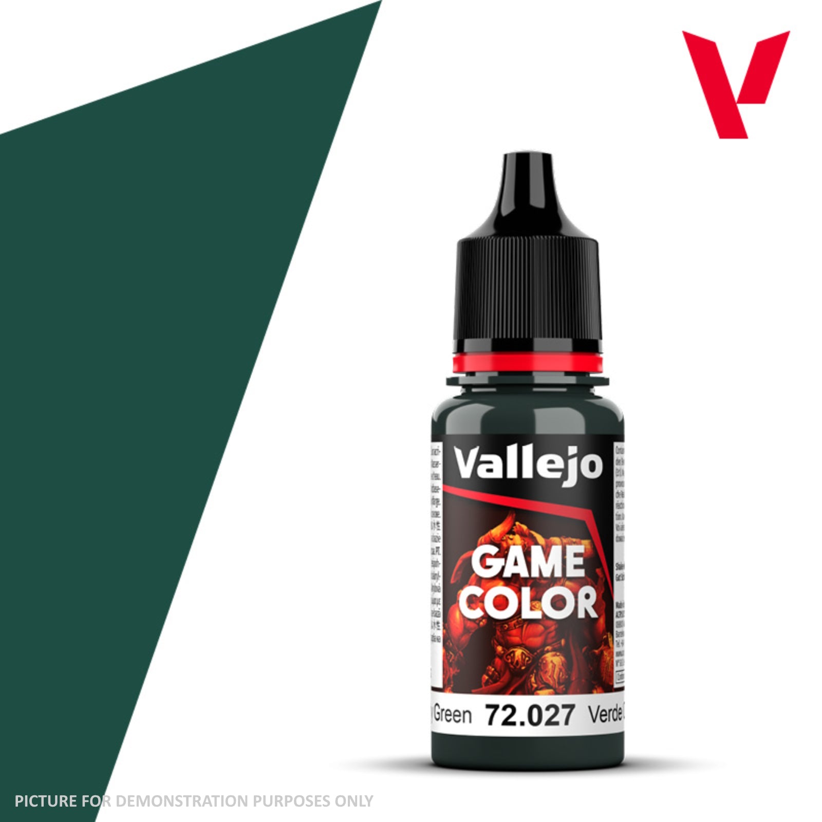 Vallejo Game Colour - 72.027 Scurvy Green 18ml